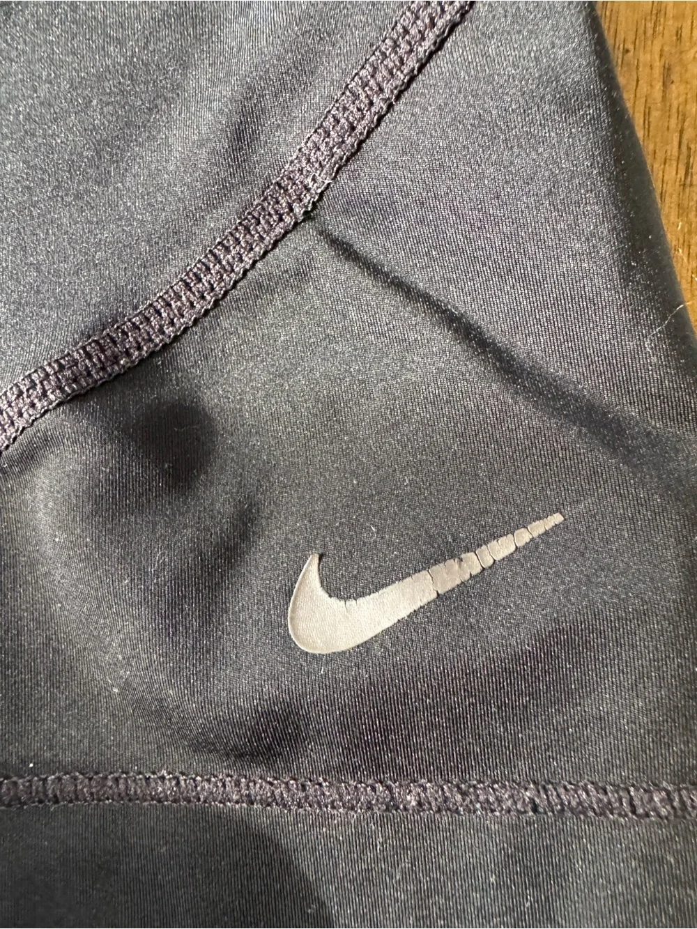 Nike Black Women's Mid-Rise Pro Shorts